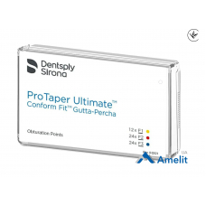 Штифти гутаперчеві ProTaper Ultimate Conform Fit, асорті, F1-F3 (Dentsply sirona), 60 шт./пак.